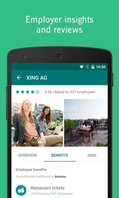 XING Jobs android App screenshot 0