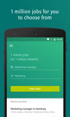 XING Jobs android App screenshot 4